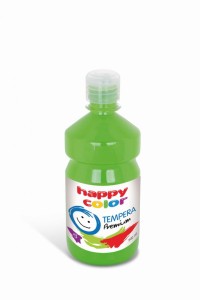 Farba tempera Premium 500ml, jasnozielony, Happy Color