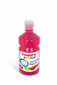Farba tempera Premium 500ml, magenta, Happy Color