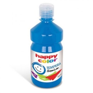 Farba tempera Premium 500ml, niebieski, Happy Color
