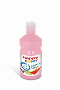 Farba tempera Premium 500ml, różowy, Happy Color