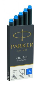 NABOJE PARKER STD NIEBIESKI ZMYW. 5szt 1950383