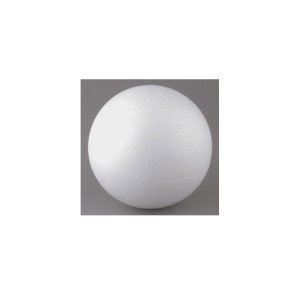 DEC BOMBKA STYROPIAN 8cm 10szt