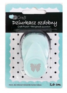 DZIURKACZ OZDOBNY 1,6cm MOTYL 4