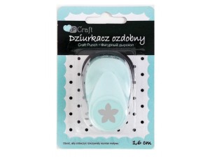 DZIURKACZ OZDOBNY 1,6cm PŁATEK