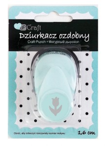 DZIURKACZ OZDOBNY 1,6cm TULIPAN 2