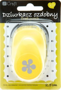 DZIURKACZ OZDOBNY 2,5cm KWIATEK 2