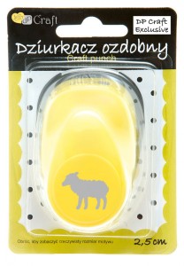 DZIURKACZ OZDOBNY 2,5cm OWIECZKA