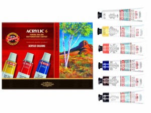 FARBY AKRYLOWE 6 KOL.162701