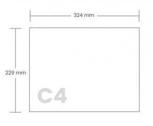 KOPERTA C4 229x324 HK BIAŁA 25szt