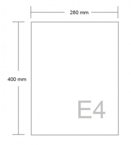 KOPERTA E4 280x400x40 HK RBD BRĄZOWA 250szt