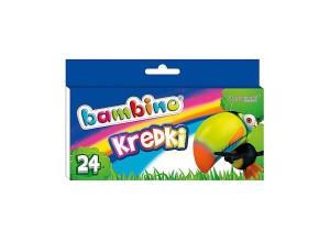 KREDKI 24 KOLORY BAMBINO STD*