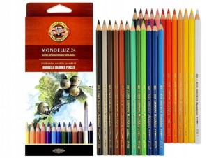 KREDKI AKWARELOWE MONDELUZ 24KOL.3718