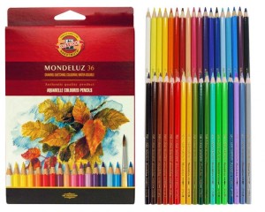 KREDKI AKWARELOWE MONDELUZ 36KOL.3719