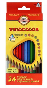 KREDKI TRIOCOLOR 24KOL.3134