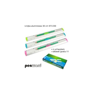LINIJKA ALUMINIOWA 30cm 971330