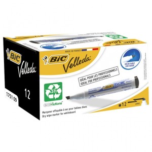 BIC Velleda ECOlutions 1751 Marker suchościeralny czarny 1 szt
