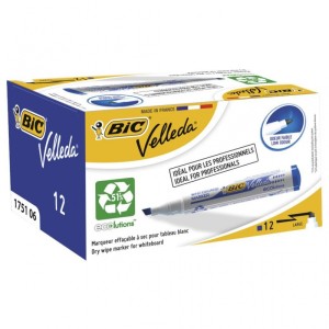 BIC Velleda ECOlutions 1751 Marker suchościeralny niebieski 1 szt