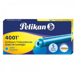 NABOJE DŁUGIE GTP 5szt TURKUSOWE