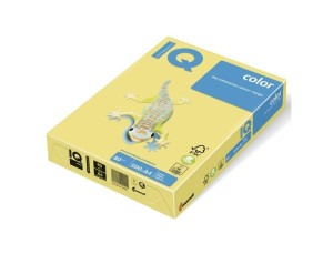 PAPIER IQ COLOR A4 160g CYTRYNOWY ZG34