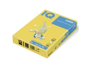 PAPIER IQ COLOR A4 160g KANARKOWY CY39