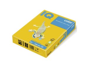 PAPIER IQ COLOR A4 160g ŻÓŁTY IG50