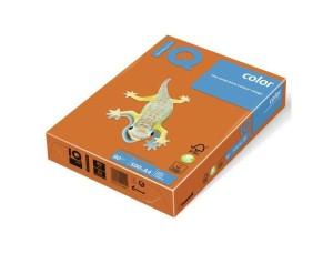 PAPIER IQ COLOR A4 80g POMARAŃCZOWY OR43