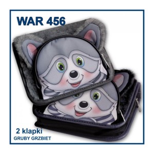 PIÓRNIK WAR-456 2-KLAPY GRUBY GRZBIET FUTERKO