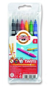 PISAKI DWUSTRONNE 7710/23JF 6 KOLORÓW