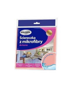 ŚCIERECZKA Z MIKROFIBRY DO KURZU GROSIK