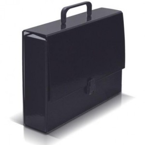 TECZKA Z RĄCZKĄ CLASSIC II 80MM CZARNA