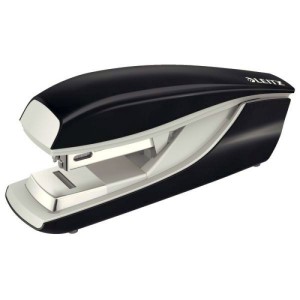 Zszywacz Flat Clinch średni metalowy Leitz New NeXXt, Czarny