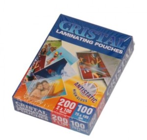 Folia laminacyjna PE arkusz 80 x 120 mm 100 mic standard błysk antystatyczna