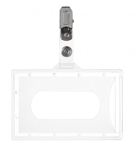 Holdery z klipsem metalowym 50 szt./op.