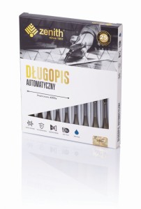 Długopis automatyczny Zenith Silver - box 10 sztuk