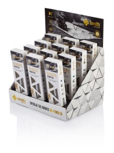 Długopis automatyczny Zenith Silver w etui - display 12 sztuk
