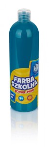 Farba szkolna Astra 500 ml - turkusowa