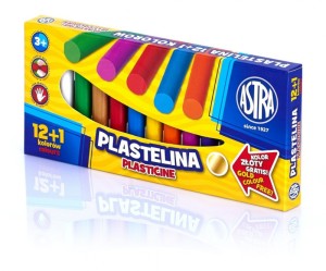 Plastelina Astra 13 kolorów - 12+1 kolor gratis