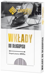 Wkład wielkopojemny Zenith 4 - box 20 sztuk, zielony