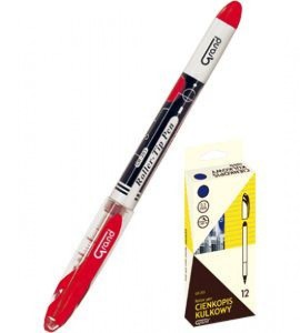 Cienkopis GRAND kulkowy GR-203 czerwony