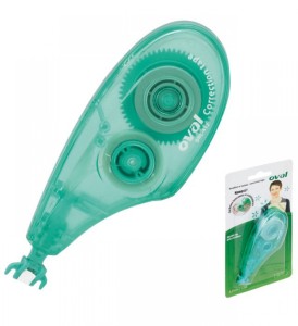 Korektor OVAL w taśmie 4,2mm x 12m DNL-412