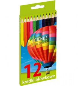 Kredka ołówkowa 12 kol. ostrz.sześciok .UNIONL