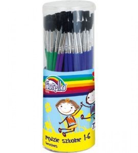 Pędzle akw. w tubie nr 1-6 a"72 Fiorello
