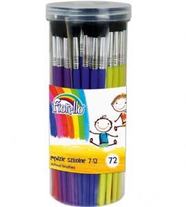 Pędzle akw. w tubie nr 7-12 a"72 Fiorello