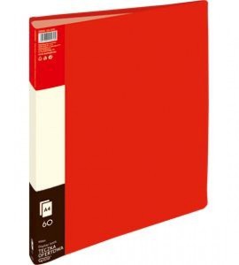 Teczka ofertowa 9006 A 60 koszulek GRAND czerwona