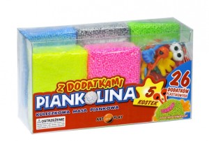 Piankolina 5 kolorów z dodatkami