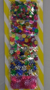 APLIKACJE DEKORACYJNE MIX 6x5g 0194