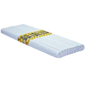 BIBUŁA MARSZCZONA 50x200cm PERŁOWA BIAŁA 10szt