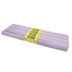 BIBUŁA MARSZCZONA 50x200cm PERŁOWA FIOLETOWA 10szt