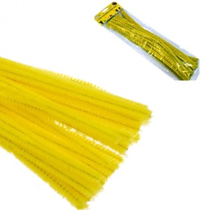 DRUCIKI DEKORACYJNE 30szt C.ŻÓŁTE