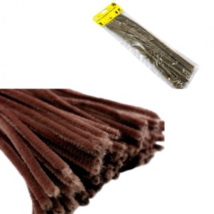 DRUCIKI DEKORACYJNE 30szt J.BRĄZOWE